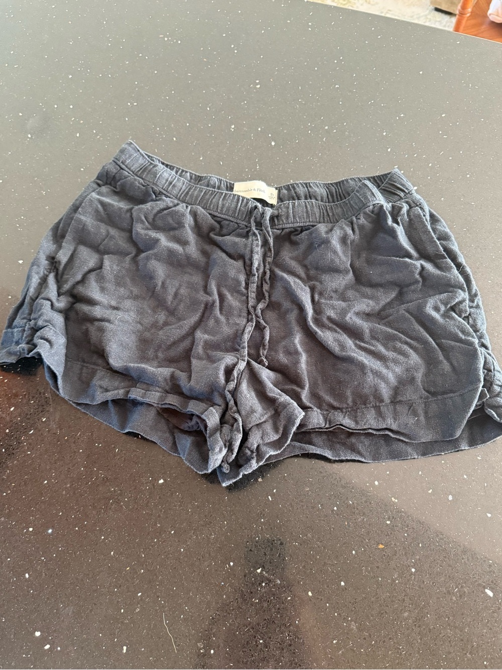 Casual Black Women's Lounge Shorts